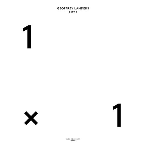  |  Vinyl LP | Geoffrey Landers - 1 By 1 (LP) | Records on Vinyl