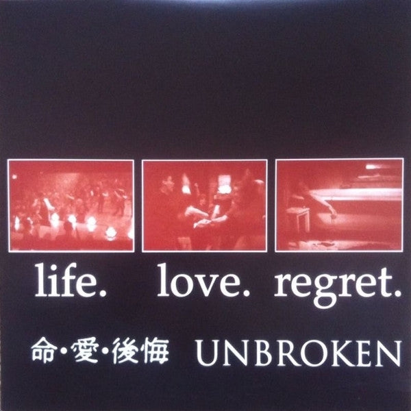 Unbroken - Life.Love.Regret |  Vinyl LP | Unbroken - Life.Love.Regret (LP) | Records on Vinyl