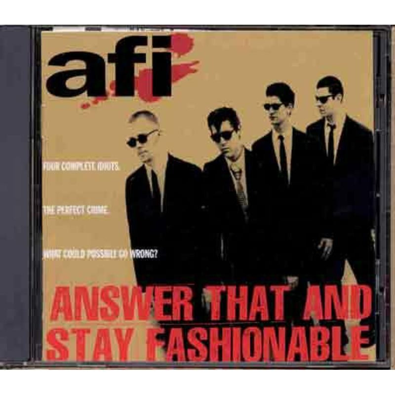 A.F.I. - Answer That & Stay Fashio |  Vinyl LP | A.F.I. - Answer That & Stay Fashio (LP) | Records on Vinyl
