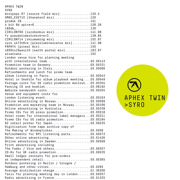 Aphex Twin - Syro |  Vinyl LP | Aphex Twin - Syro (3 LPs) | Records on Vinyl