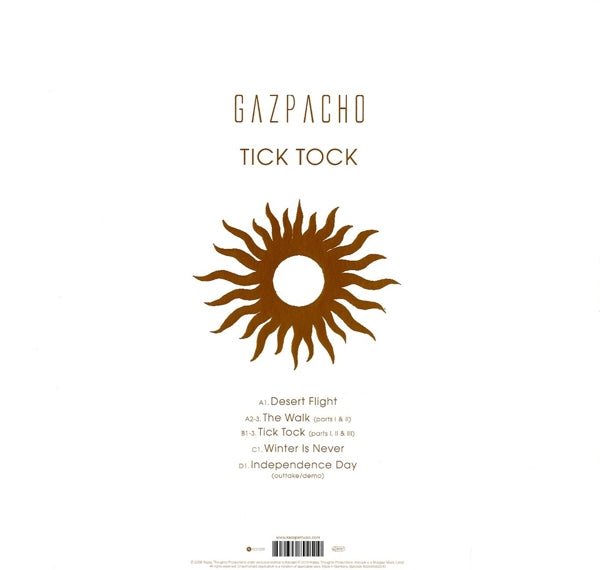 Gazpacho - Tick Tock  |  Vinyl LP | Gazpacho - Tick Tock  (2 LPs) | Records on Vinyl