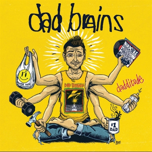 Dad Brains - Dadditude |  7" Single | Dad Brains - Dadditude (7" Single) | Records on Vinyl