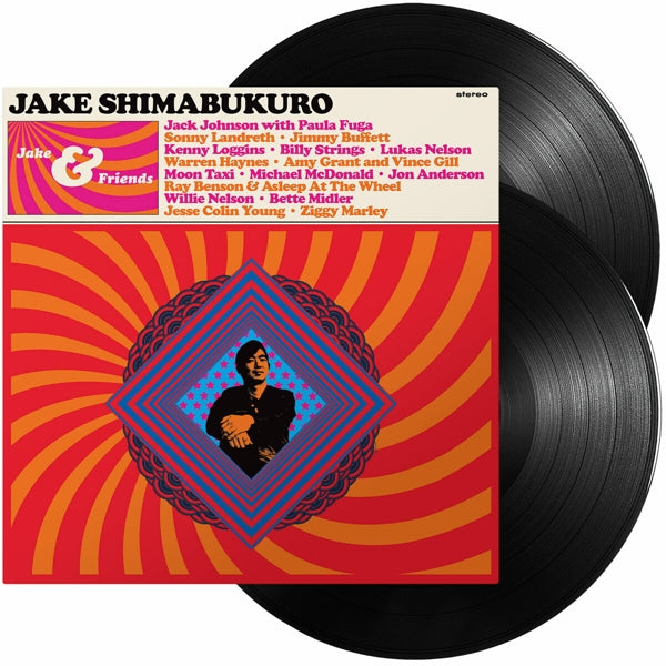Jake Shimabukuro - Jake & Friends  |  Vinyl LP | Jake Shimabukuro - Jake & Friends  (2 LPs) | Records on Vinyl