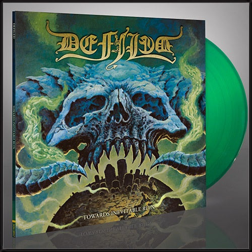  |  Vinyl LP | Defiled - Towards Inevitable Ruin =Green= (LP) | Records on Vinyl