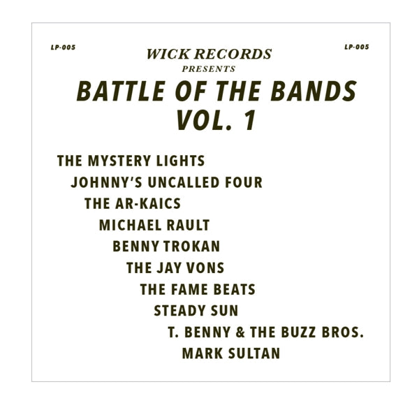  |  Vinyl LP | V/A - Wick Records: Battle of the Bands Vol.1 (LP) | Records on Vinyl