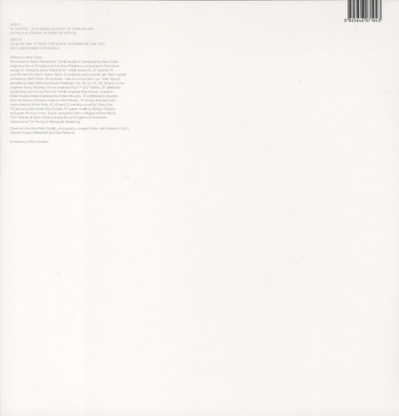 New Order - Get Ready |  Vinyl LP | New Order - Get Ready (LP) | Records on Vinyl