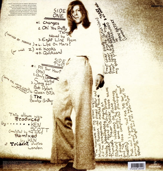 David Bowie - Hunky Dory  |  Vinyl LP | David Bowie - Hunky Dory  (LP) | Records on Vinyl