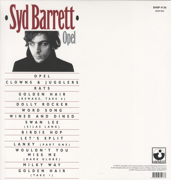 Syd Barrett - Opel |  Vinyl LP | Syd Barrett - Opel (LP) | Records on Vinyl