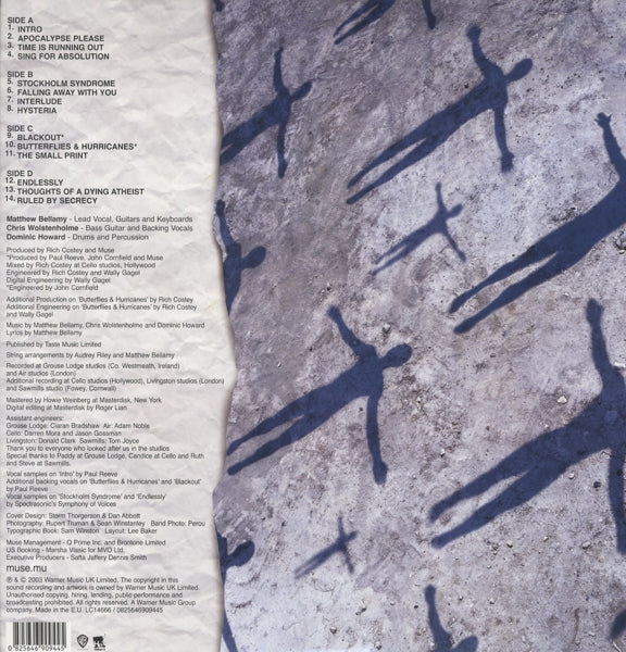 Muse - Absolution |  Vinyl LP | Muse - Absolution (2 LPs) | Records on Vinyl