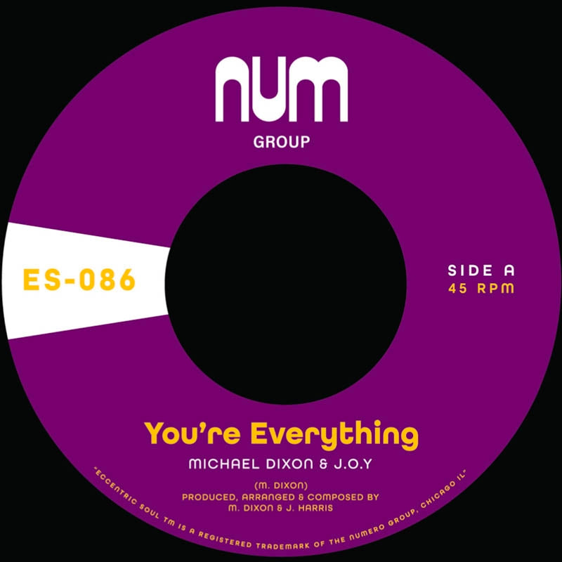  |  7" Single | Michael A. & J.O.Y Dixon - You're Everything (Single) | Records on Vinyl