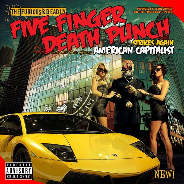  |  Vinyl LP | Five Finger Death Punch - American Capitalist (LP) | Records on Vinyl