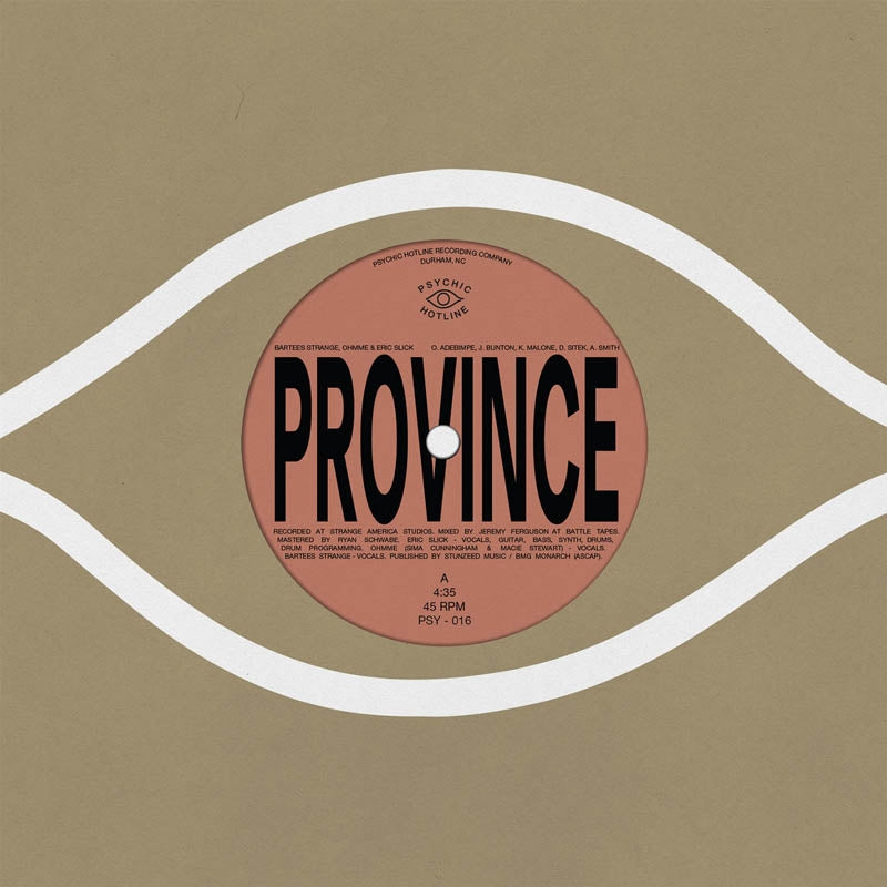  |  7" Single | Bartees Strange & Ohmme & Eric Slick & Anjimile - Province (Single) | Records on Vinyl