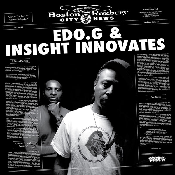 Edo.G  & Insight Innovate - Edo.G  &..  |  Vinyl LP | Edo.G  & Insight Innovate - Edo.G  &..  (LP) | Records on Vinyl