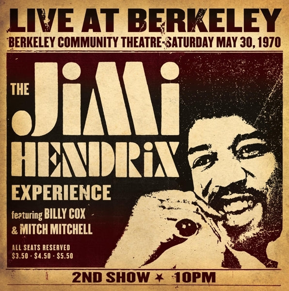  |  Vinyl LP | Jimi Hendrix - Live At Berkeley (2 LPs) | Records on Vinyl