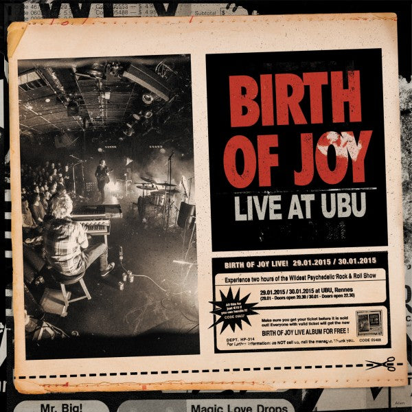  |  Vinyl LP | Birth of Joy - Live At Ubu (3 LPs) | Records on Vinyl