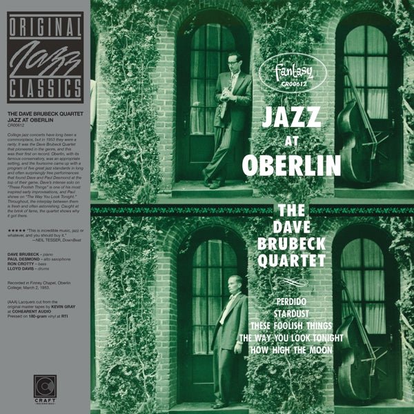  |  Vinyl LP | Dave -Quartet- Brubeck - Jazz At Oberlin (LP) | Records on Vinyl