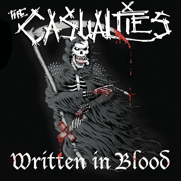  |  Vinyl LP | Casualties - Written In Blood (LP) | Records on Vinyl