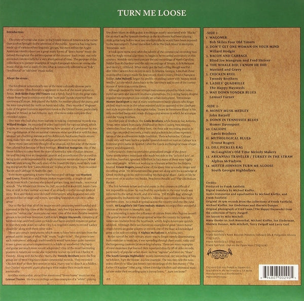V/A - Turn Me Loose:.. |  Vinyl LP | V/A - Turn Me Loose:.. (LP) | Records on Vinyl