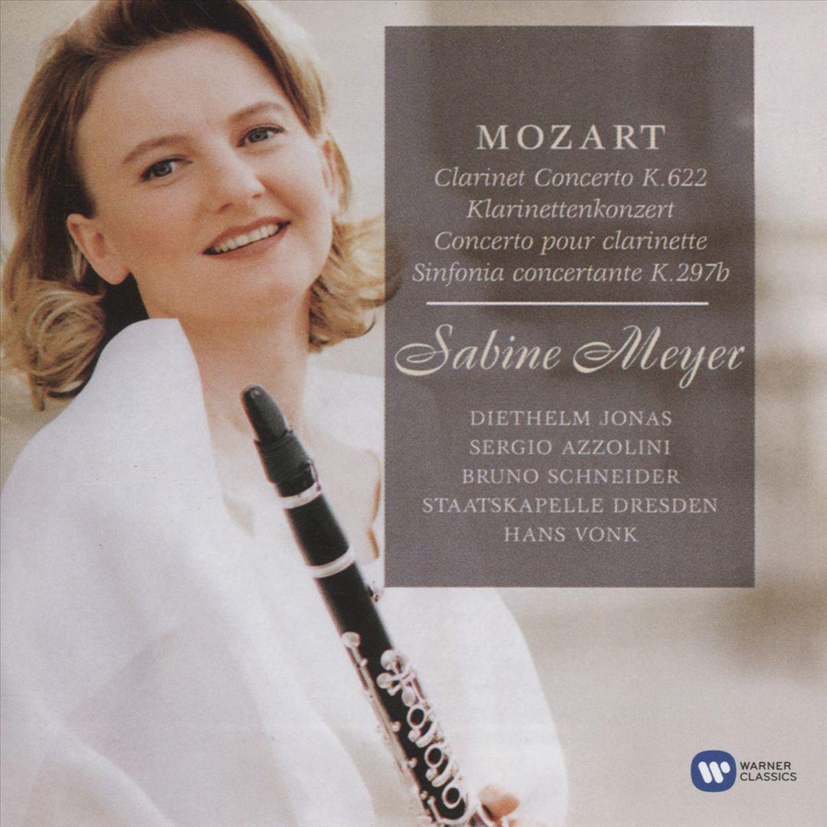  |  Vinyl LP | Sabine Meyer - Mozart: Clarinet Concerto K.622/Sinfonia Concertante K. (LP) | Records on Vinyl