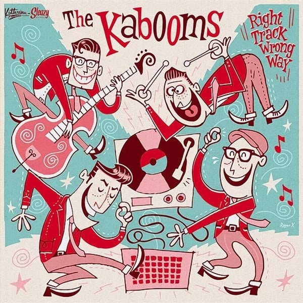 Kabooms - Right Track Wrong..  |  10" Single | Kabooms - Right Track Wrong..  (10" Single) | Records on Vinyl