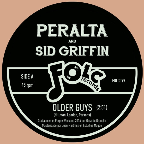 Peralta & Sid Griffin - Older Guys/Country Boy |  7" Single | Peralta & Sid Griffin - Older Guys/Country Boy (7" Single) | Records on Vinyl