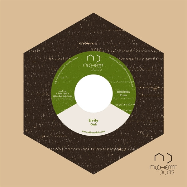 Ojah - Livity/Livity Dub |  7" Single | Ojah - Livity/Livity Dub (7" Single) | Records on Vinyl