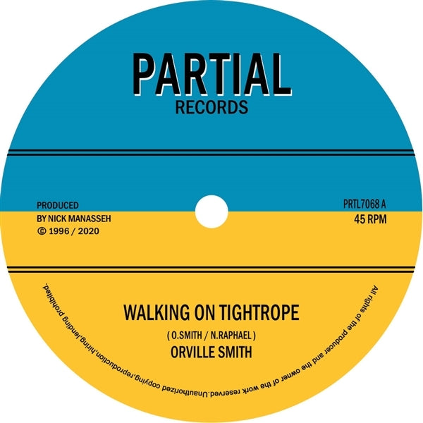 Orville Smith - Walking On A Tightrope |  7" Single | Orville Smith - Walking On A Tightrope (7" Single) | Records on Vinyl