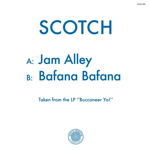 Scotch - Jam Alley/Bafana Bafana |  12" Single | Scotch - Jam Alley/Bafana Bafana (12" Single) | Records on Vinyl