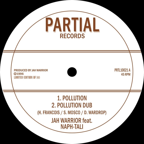 Jah Warrior Feat. Naph - Pollution  |  10" Single | Jah Warrior Feat. Naph - Pollution  (10" Single) | Records on Vinyl
