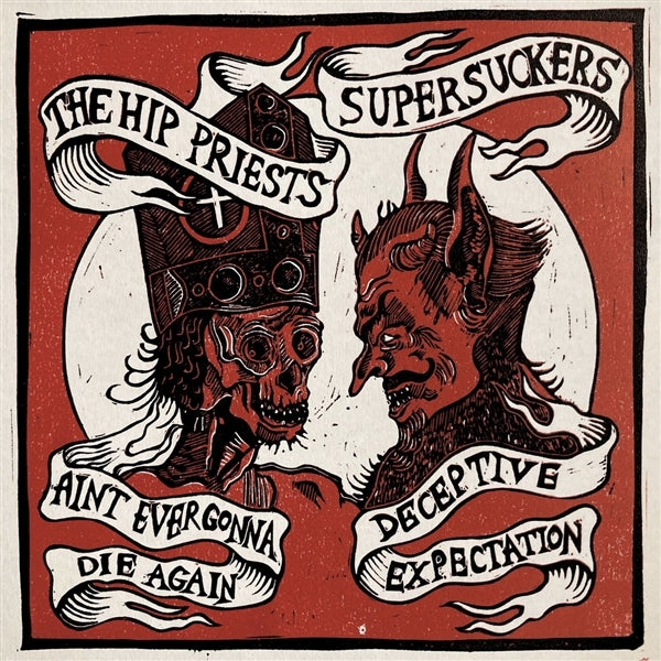 Hip Priests / Supersucker - Split  |  7" Single | Hip Priests / Supersucker - Split  (7" Single) | Records on Vinyl