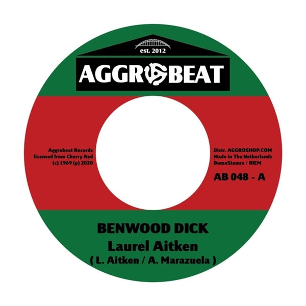 Laurel Aitken - Benwood Dick/Apollo 12 |  7" Single | Laurel Aitken - Benwood Dick/Apollo 12 (7" Single) | Records on Vinyl
