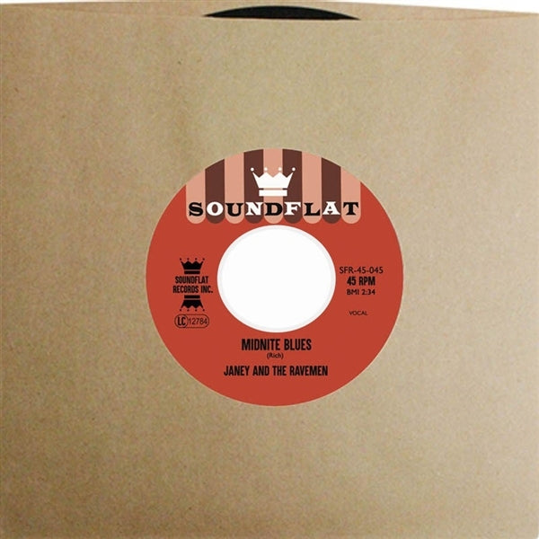  |  7" Single | Janey & the Ravemen - Midnite Blues (Single) | Records on Vinyl