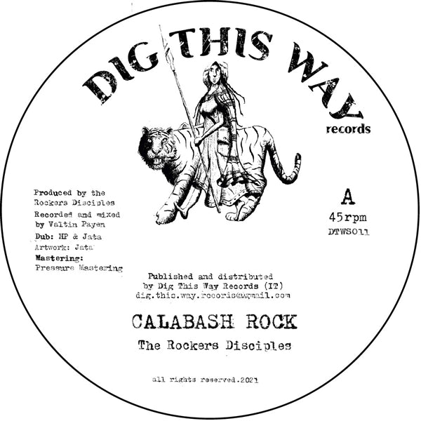  |  7" Single | Rockers Disciples - Calabash Rock / Calabash Dub (Single) | Records on Vinyl