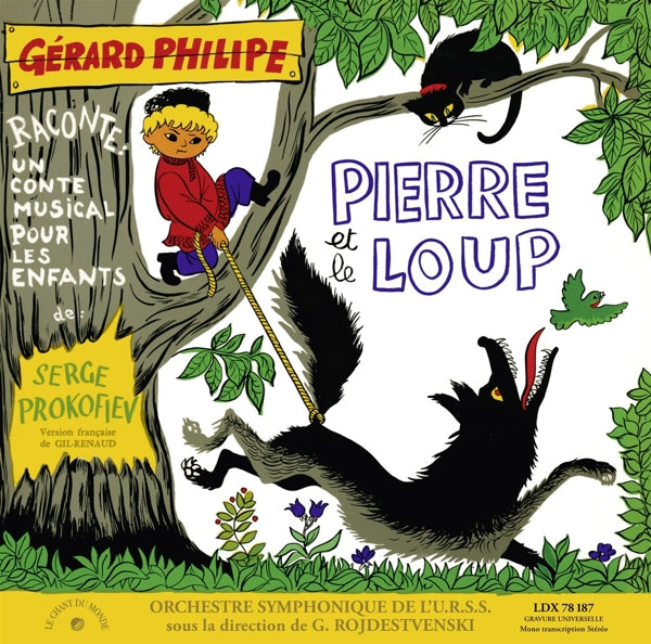  |  Vinyl LP | Gerard Philipe - Pierre Et Le Loup (LP) | Records on Vinyl