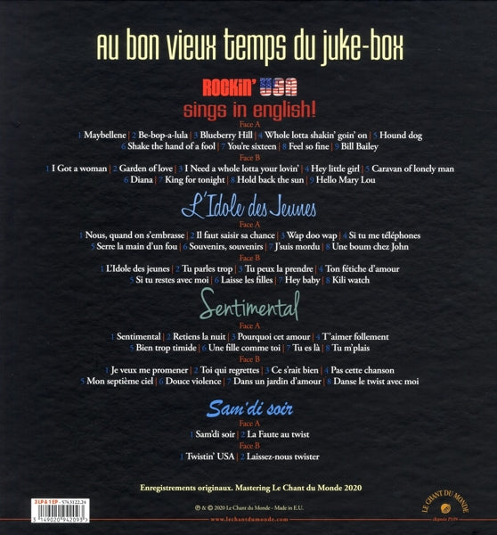Johnny Hallyday - Au Bon Vieux..  |  Vinyl LP | Johnny Hallyday - Au Bon Vieux..  (4 LPs) | Records on Vinyl