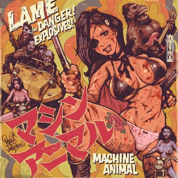  |  7" Single | Machine Animal - Lame/Danger! Explosives! (Single) | Records on Vinyl