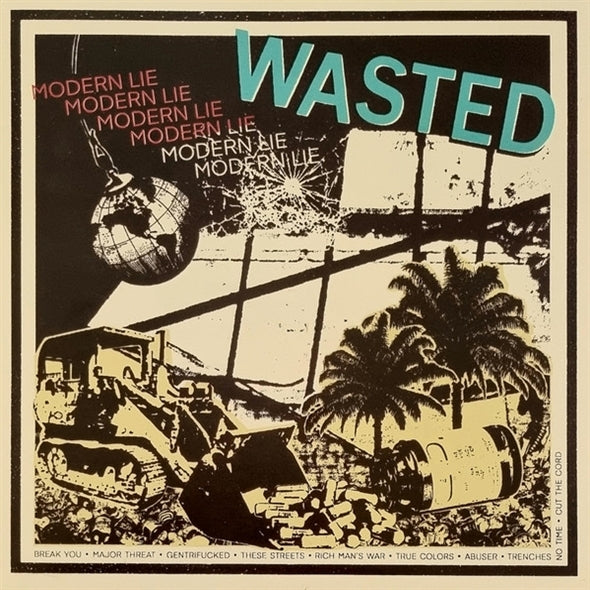  |  Vinyl LP | Wasted - Modern Lie (LP) | Records on Vinyl