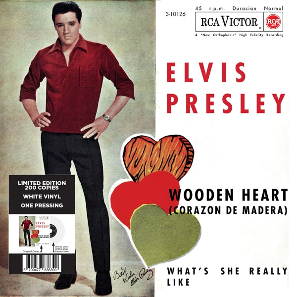  |   | Elvis Presley - Wooden Heart (Single) | Records on Vinyl
