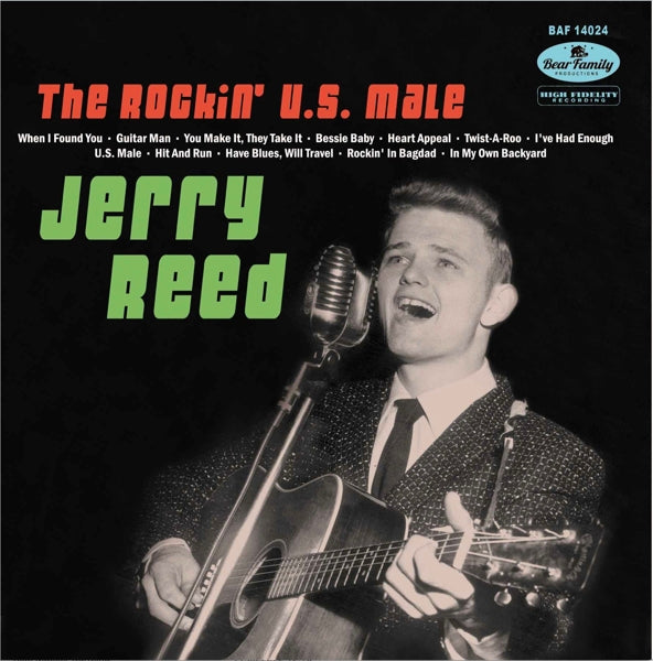  |  12" Single | Jerry Reed - Rockin' U.S. Male (2 Singles) | Records on Vinyl
