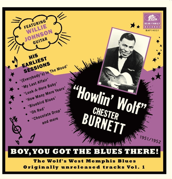  |  12" Single | Howlin' Wolf - Boy, You Got the Blues There! 1 (Single) | Records on Vinyl