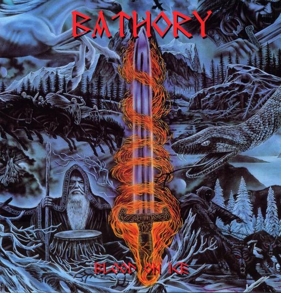  |  Vinyl LP | Bathory - Blood On Ice =Red= (LP) | Records on Vinyl