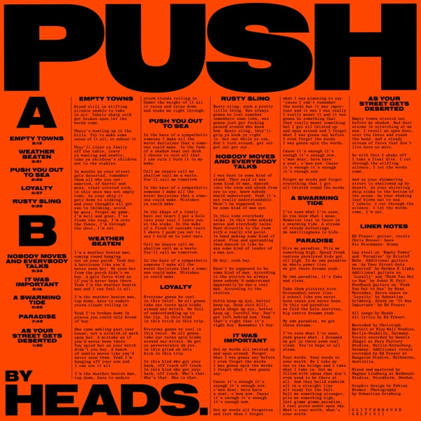  |  Vinyl LP | Heads - Push (LP) | Records on Vinyl