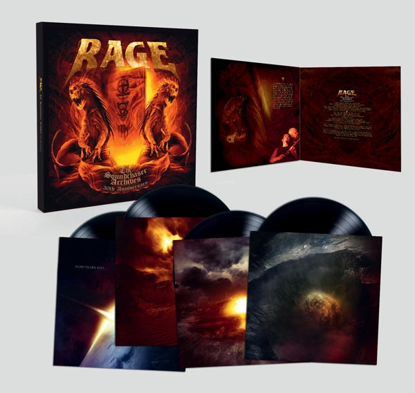 Rage - Soundchaser Archives |  Vinyl LP | Rage - Soundchaser Archives (4 LPs) | Records on Vinyl