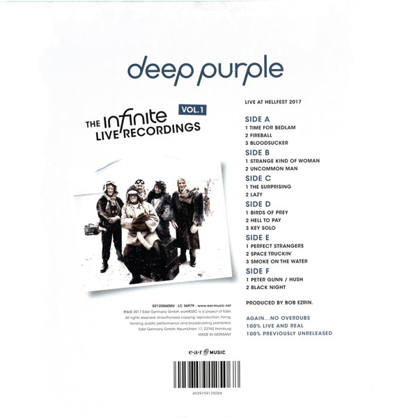 Deep Purple - Infinite Live Recordings |  Vinyl LP | Deep Purple - Infinite Live Recordings (3 LPs) | Records on Vinyl