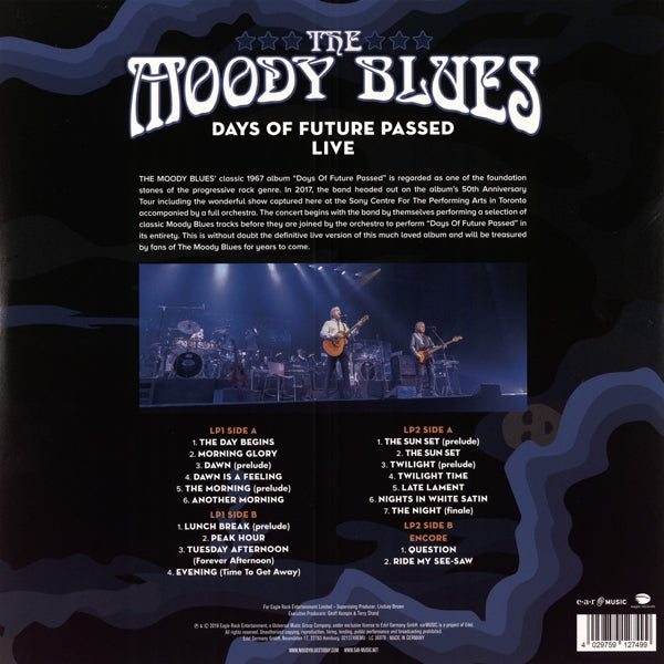 Moody Blues - Days Of Future Passed.. |  Vinyl LP | Moody Blues - Days Of Future Passed.. (2 LPs) | Records on Vinyl