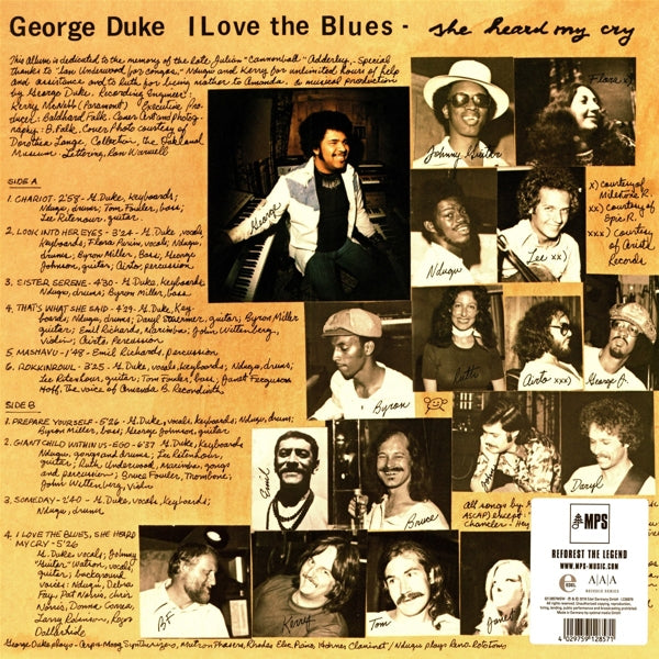 George Duke - I Love The Blues..  |  Vinyl LP | George Duke - I Love The Blues..  (LP) | Records on Vinyl