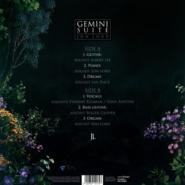 Jon Lord - Gemini Suite |  Vinyl LP | Jon Lord - Gemini Suite (LP) | Records on Vinyl