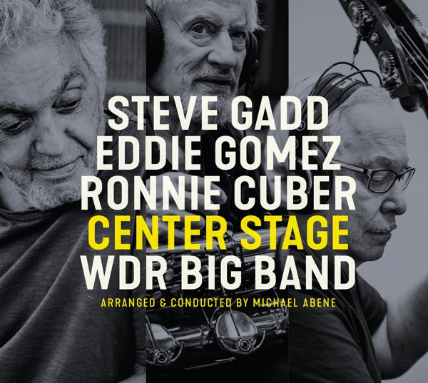  |  Vinyl LP | Steve/Eddie Gomez/Ronnie Cuber/Wdr Big Band Gadd - Center Stage (2 LPs) | Records on Vinyl