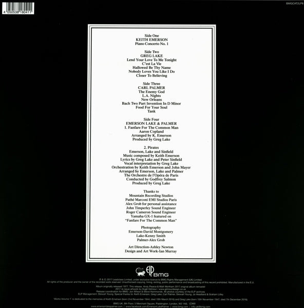 Lake Emerson & Palmer - Works Volume 1  |  Vinyl LP | Lake Emerson & Palmer - Works Volume 1  (2 LPs) | Records on Vinyl