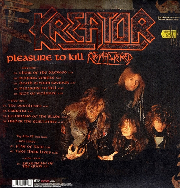 Kreator - Pleasure To..  |  Vinyl LP | Kreator - Pleasure To..  (2 LPs) | Records on Vinyl